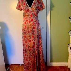 Anthropologie Cecelia Prada, Posy Knit Maxi Dress Sz M